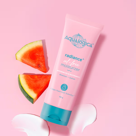 Aqualogica Radiance+ Oil Free Moisturizer with Watermelon & Niacinamide for Radiant Skin
