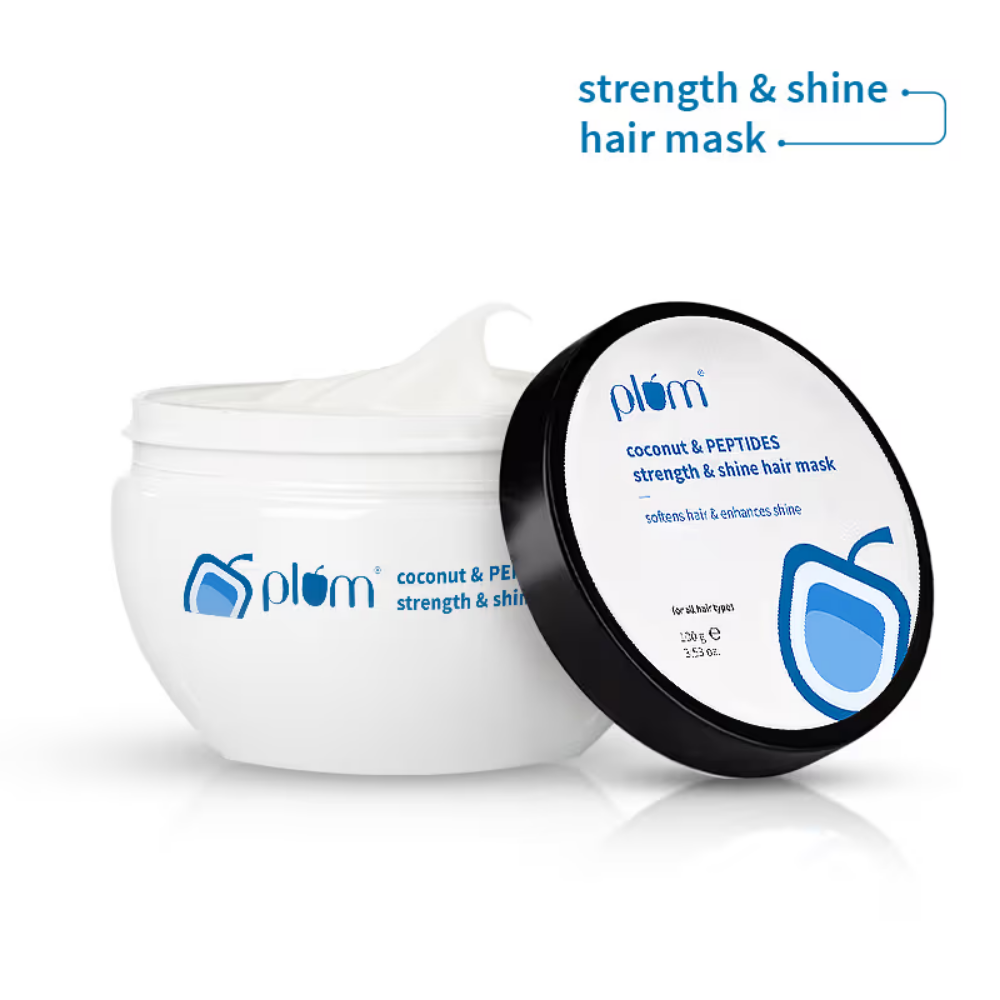 Plum Coconut & Peptides Hair Mask For Soft- Shiny Hair