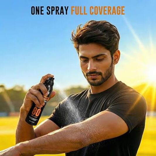 Beardo Sport Sunscreen Spray SPF 80 PA++++
