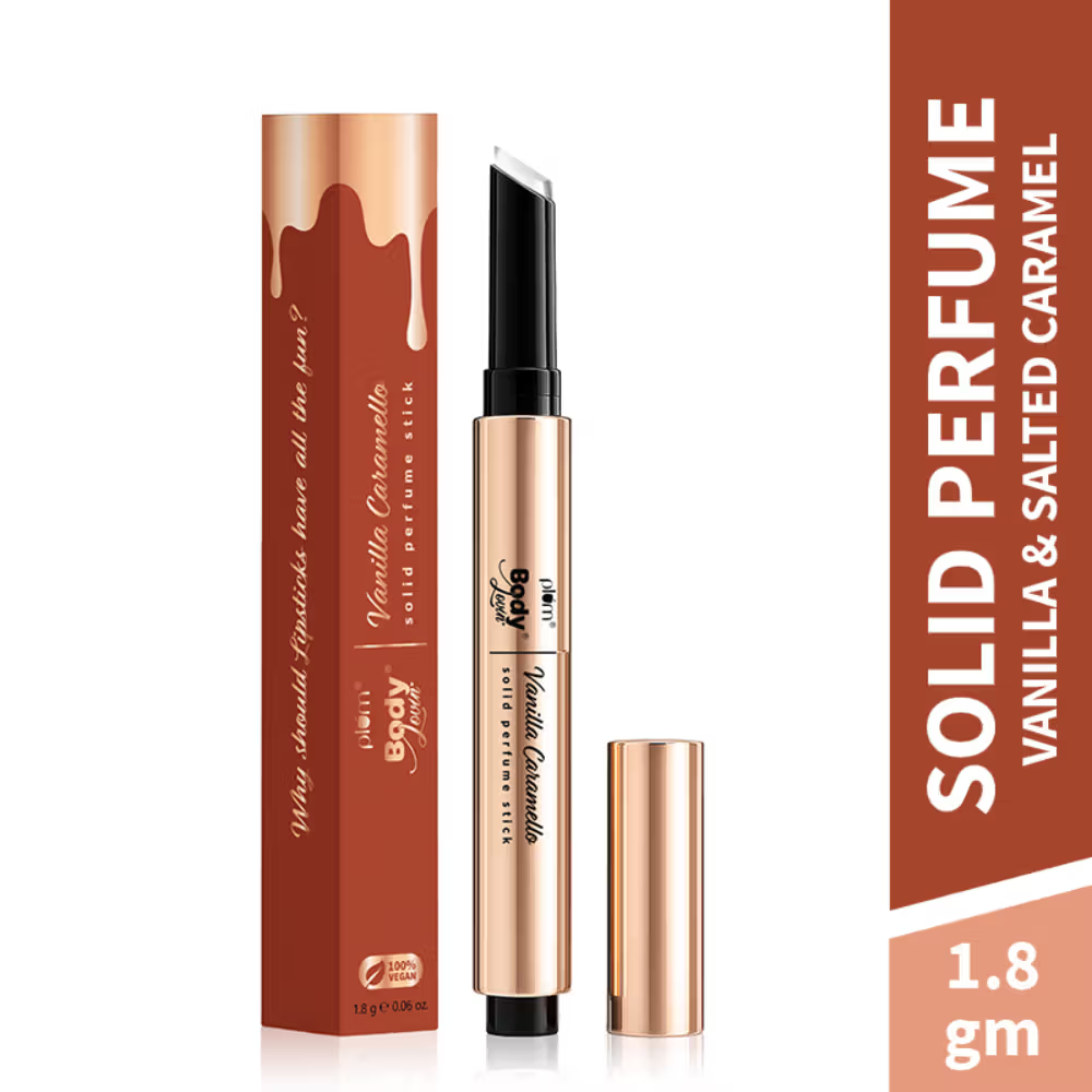 Plum Bodylovin' Vanilla Caramello Solid Perfume Stick