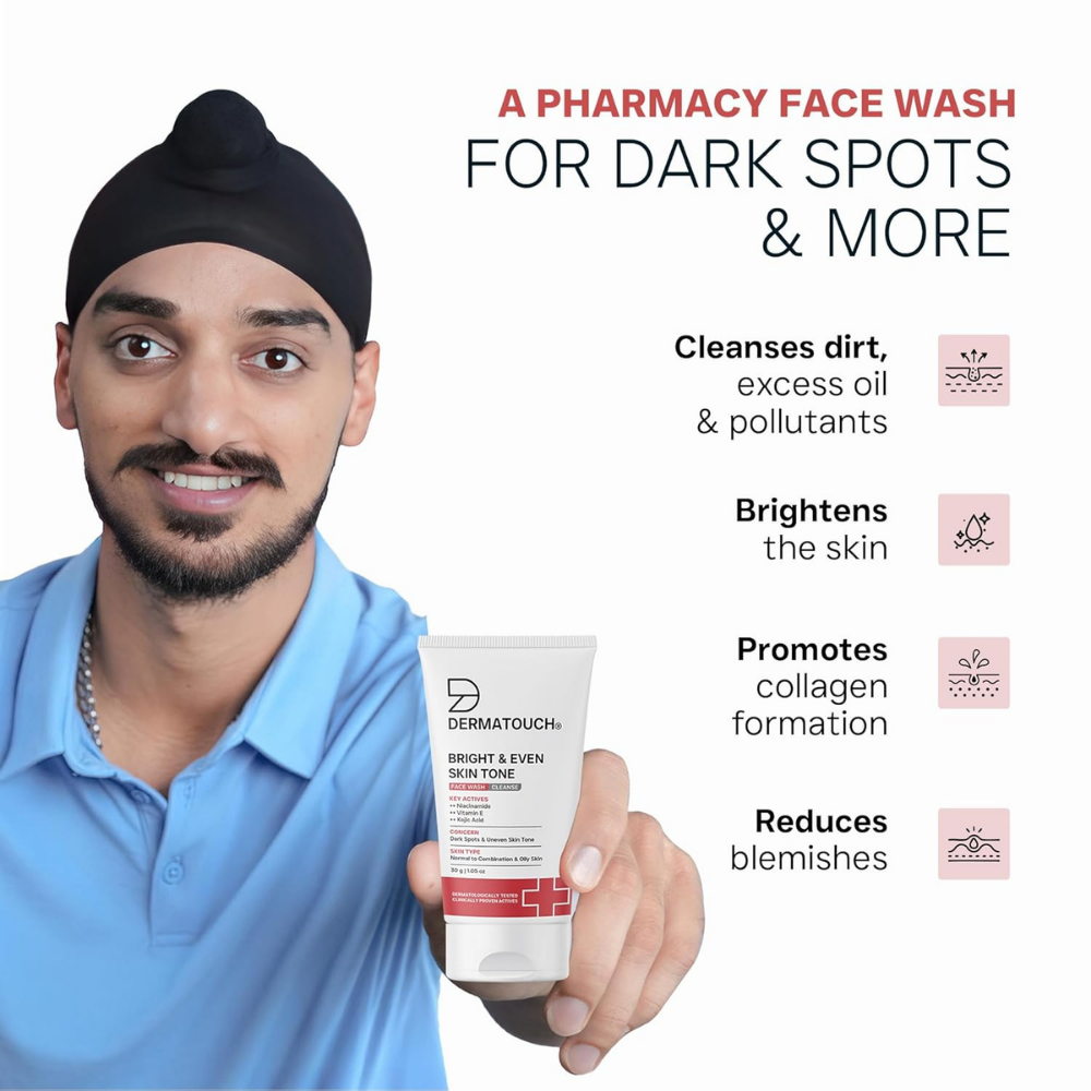 Dermatouch Dailyglow Bright & Even Skin Tone Face Wash