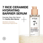 Anua 7 Rice Ceramide Hydrating Barrier Serum with Ceramide & Hyaluronic Acid For Korean Glass Skin