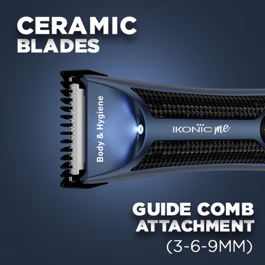 Ikonic Me Body & Hygiene Trimmer - Blue