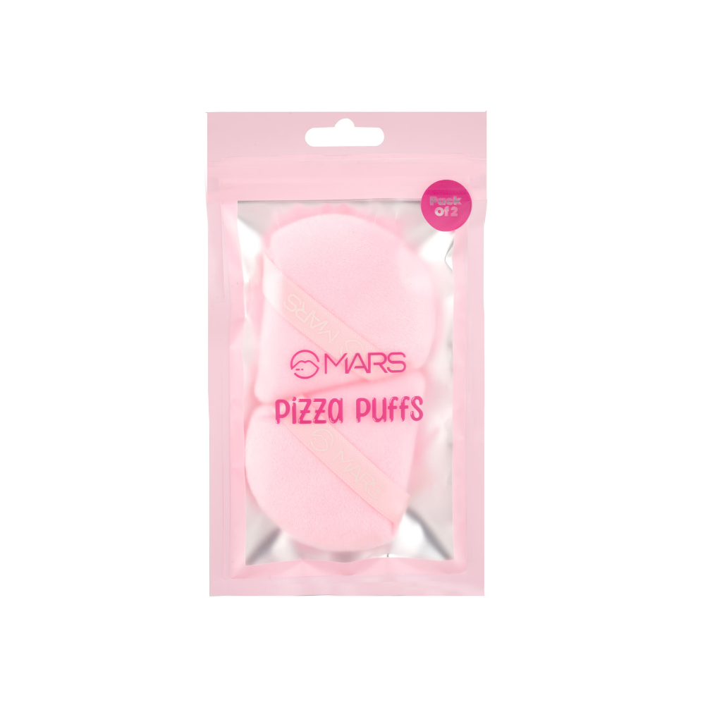 MARS Pizza Powder Puff for Face Makeup