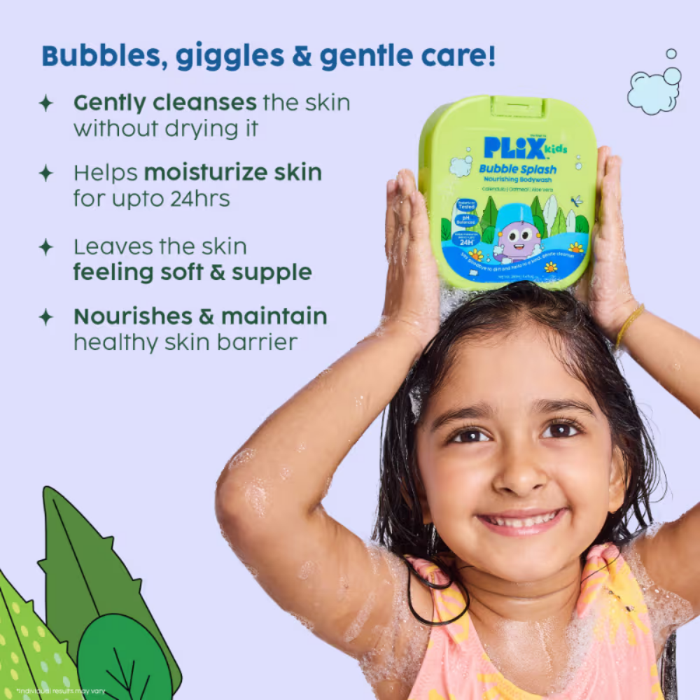 Plix Kids Bubble Splash Body Wash