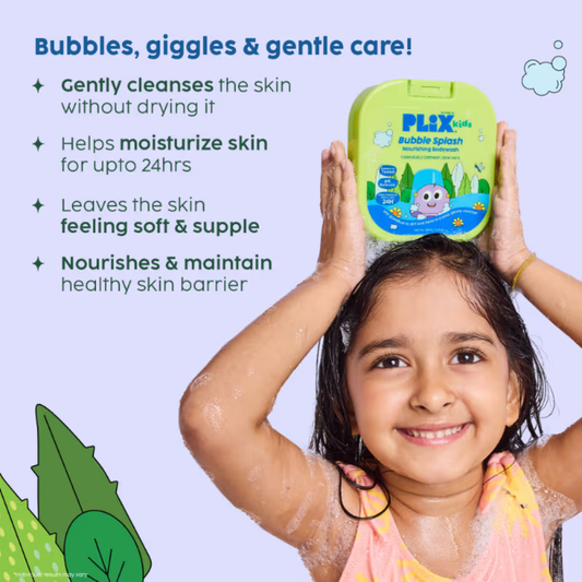 Plix Kids Bubble Splash Body Wash