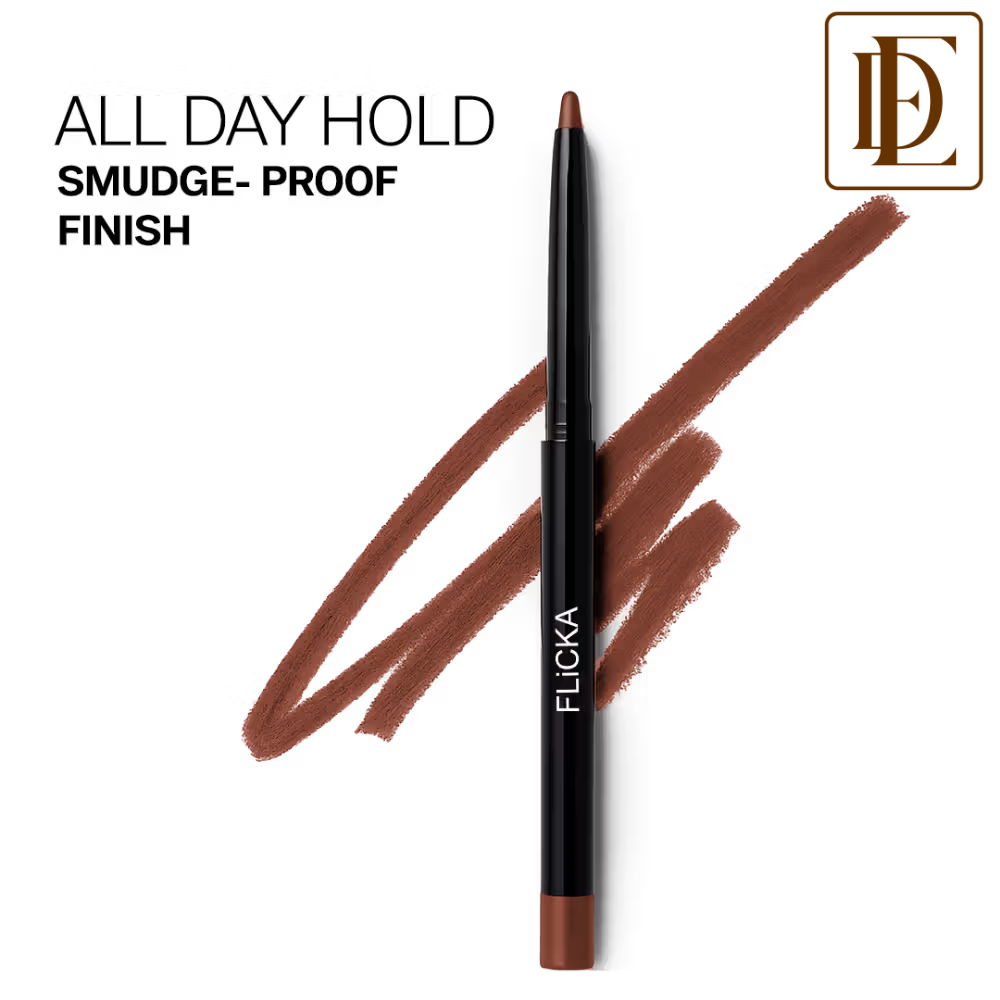 Flicka Essential Boundaries Lip Liner Cream Formula Matte Finish Waterproof Smudgeproof