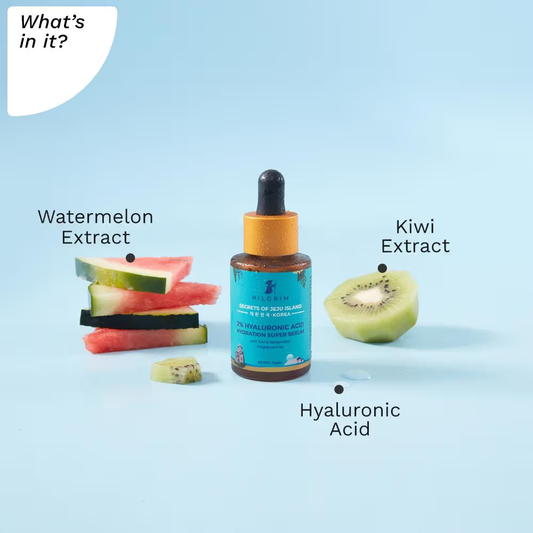 Pilgrim 2% Hyaluronic Acid Hydration Super Serum for Glowing Face
