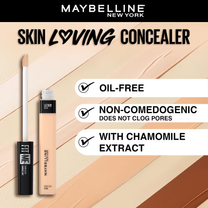 Maybelline New York Fit Me Concealer, Oil-free Liquid Concealer for Oily and Dry Skin