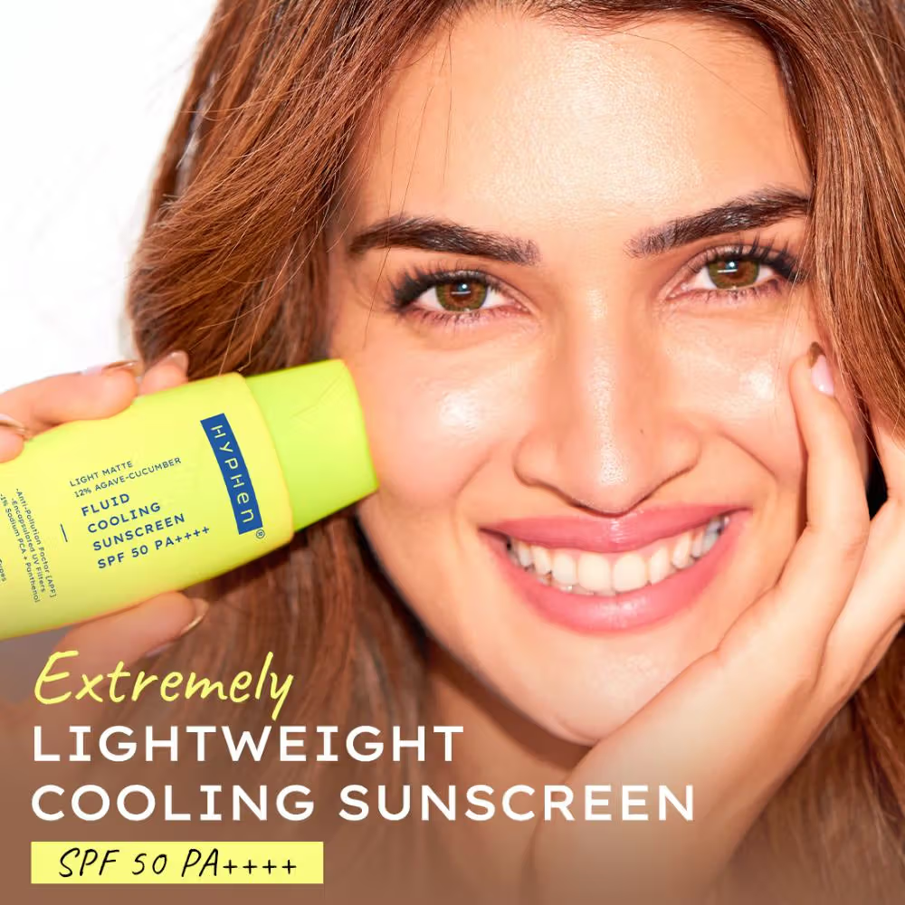 Hyphen Fluid Cooling Sunscreen SPF 50 PA++++ With Encapsulated UV Filter