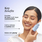 Foxtale Hydrating Serum With Hyaluronic Acid & 6 Hydration Boosters for 24 hours Moisturization