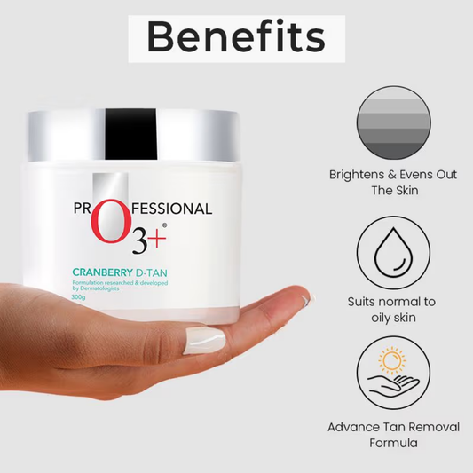 O3+ Cranberry Dtan For De Tan Normal To Oily Skin