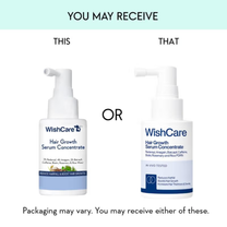 WishCare Hair Growth Serum Concentrate with Redensyl & Rosemary-In-Vivo Tested-Controls Hairfall