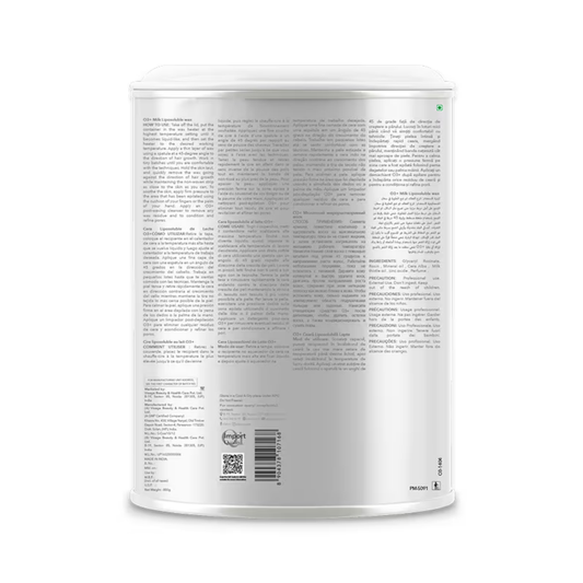 O3+ Milk Liposoluble Wax For Dry Skin Body Hair Removal