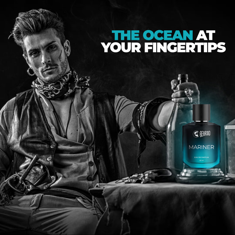 Beardo Capt. Jack Mariner Perfume Combo For Him