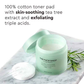 The Face Shop Tea Tree Korean Toner Pads with AHA, Salicylic Acid (BHA) & PHA for Acne & Oily Skin
