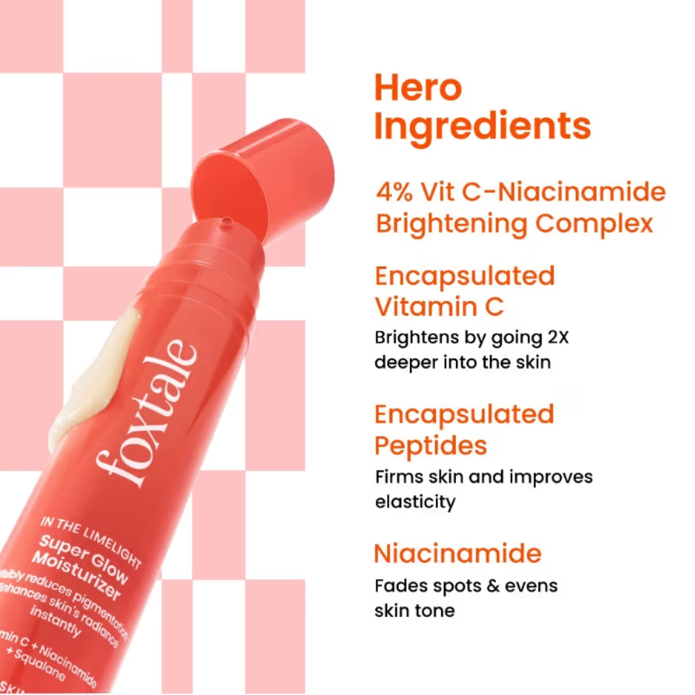 Foxtale Vitamin-C Super Glow Moisturiser