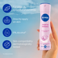 NIVEA Deo Pearl & Beauty Extracts & 0% Alcohol, For Smooth Underarms, 48H Freshness and Odour Protection