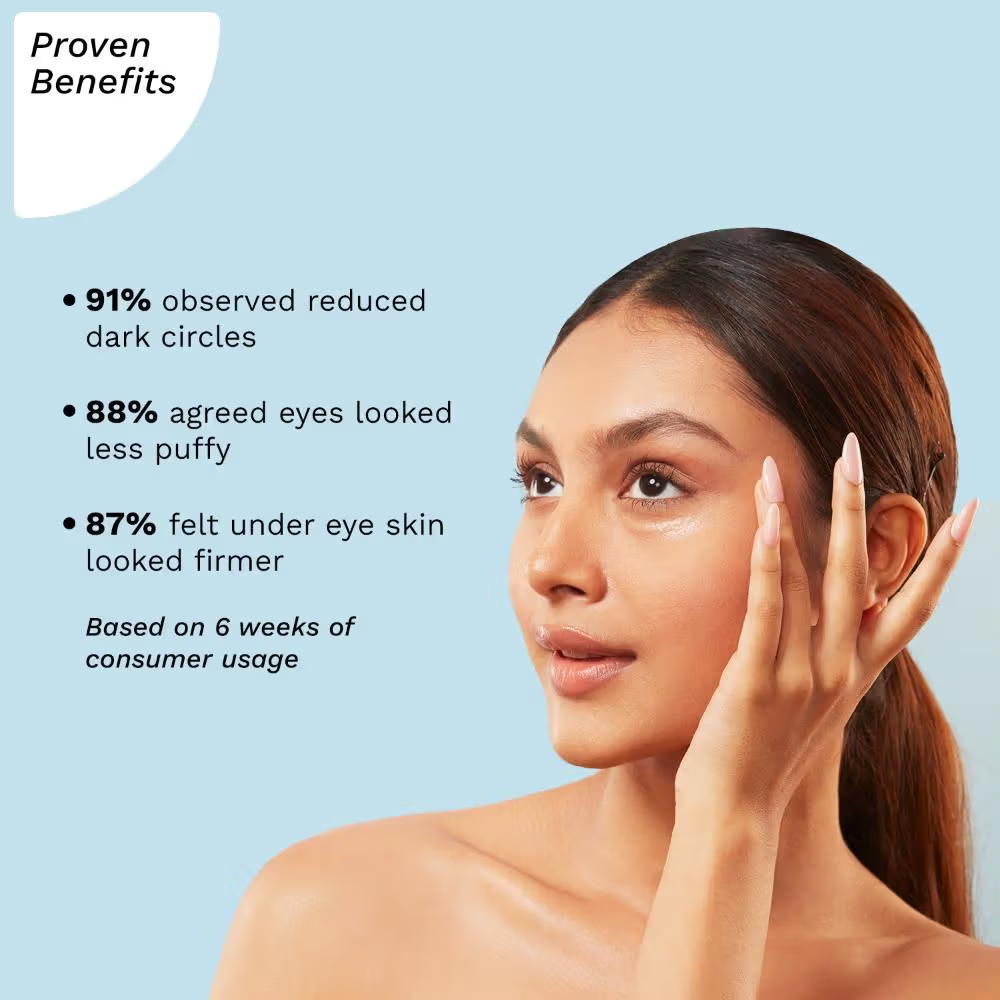 Pilgrim Retinol Under Eye Cream with Vitamin C & Hyaluronic Acid
