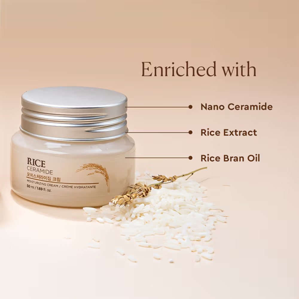 THE FACE SHOP Rice Ceramides Moisturiser (50ml)