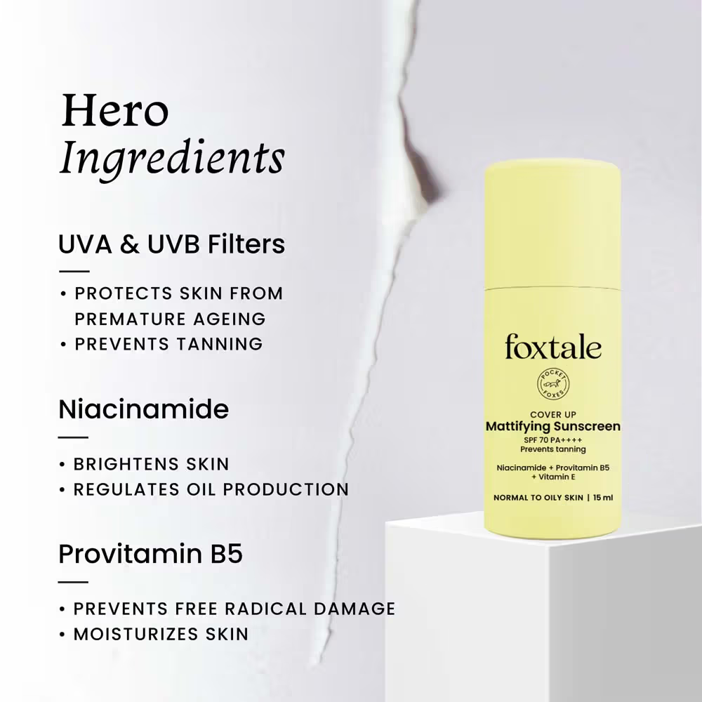Foxtale SPF 70 Gel-Cream Sunscreen