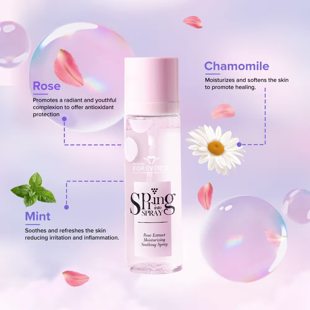 Daily Life Forever52 Rose Extract Moisturizing Soothing Spray