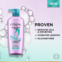L’Oréal Paris Hyaluron Pure 72H Purifying Shampoo