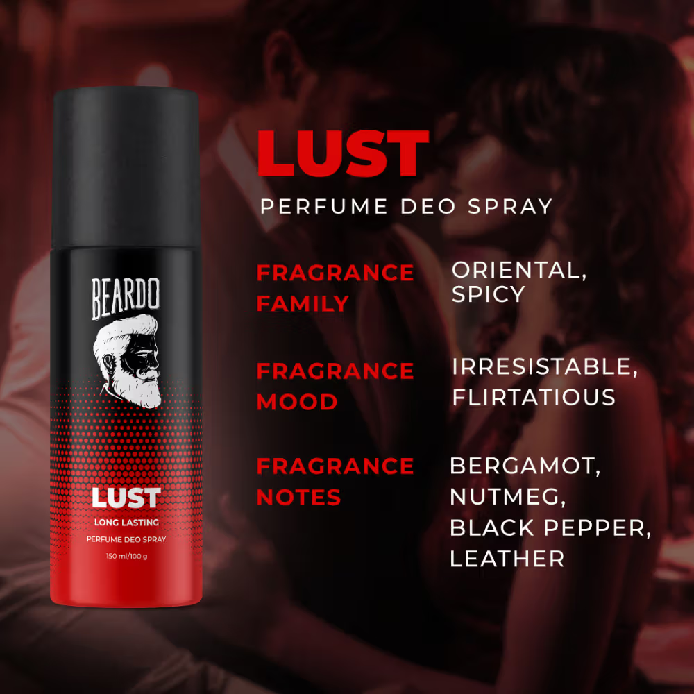 Beardo Lust Deo Body Spray