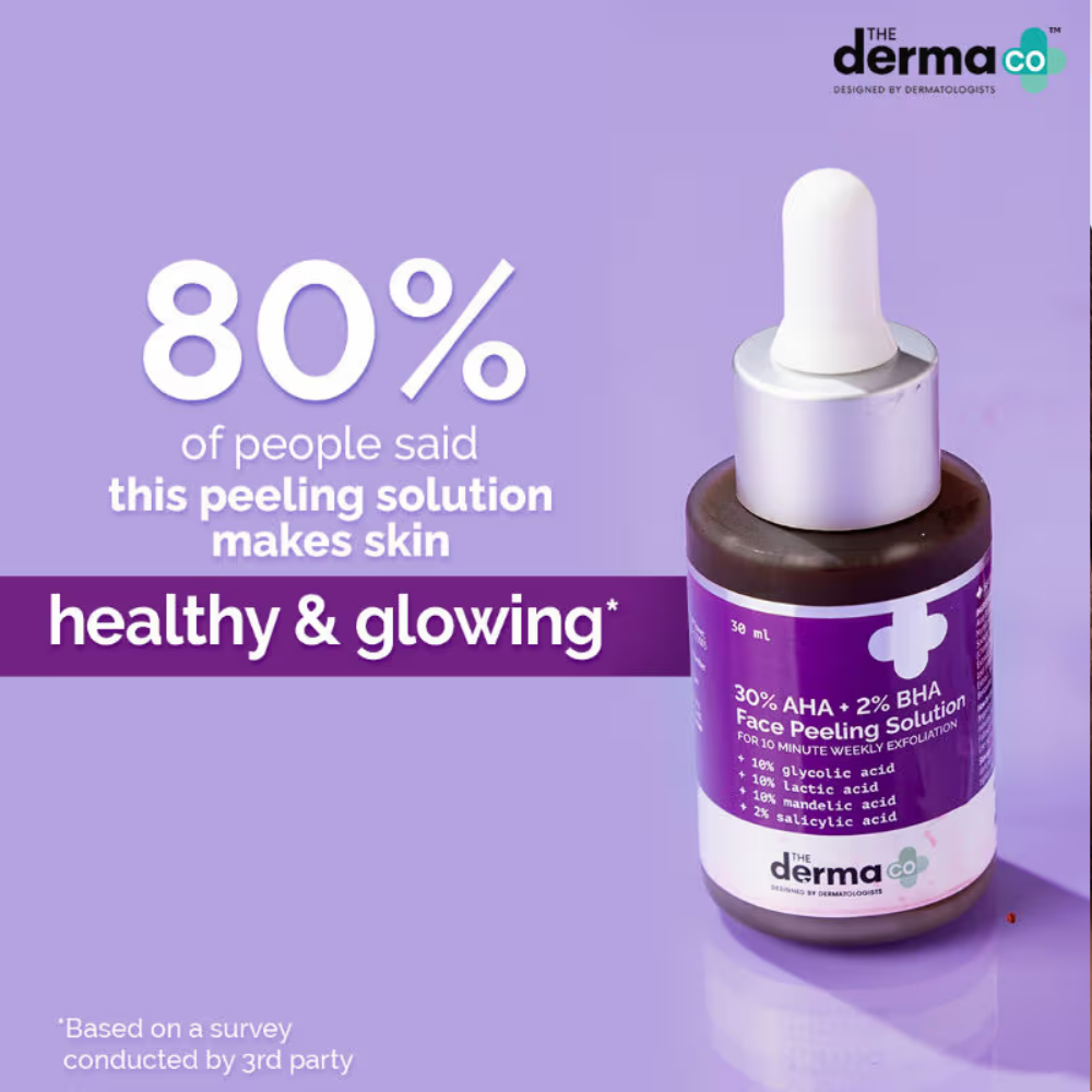 The Derma Co 30% Aha + 2% Bha Peeling Solution