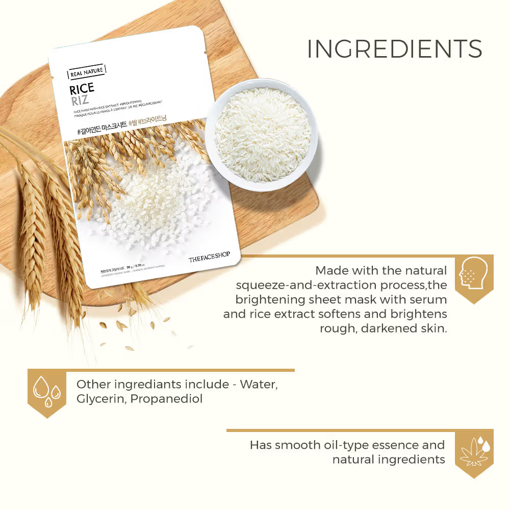 THE FACE SHOP SHEET MASK