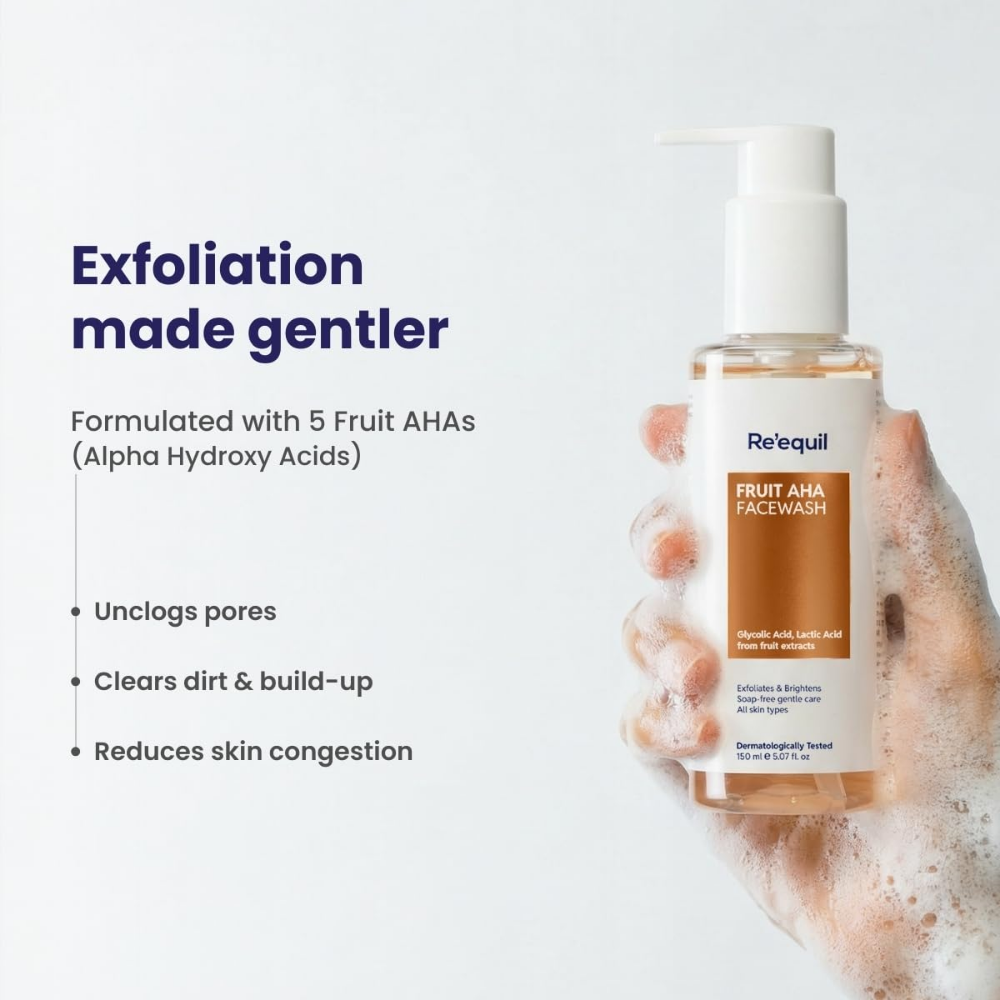 RE' EQUIL Fruit AHA Face Wash