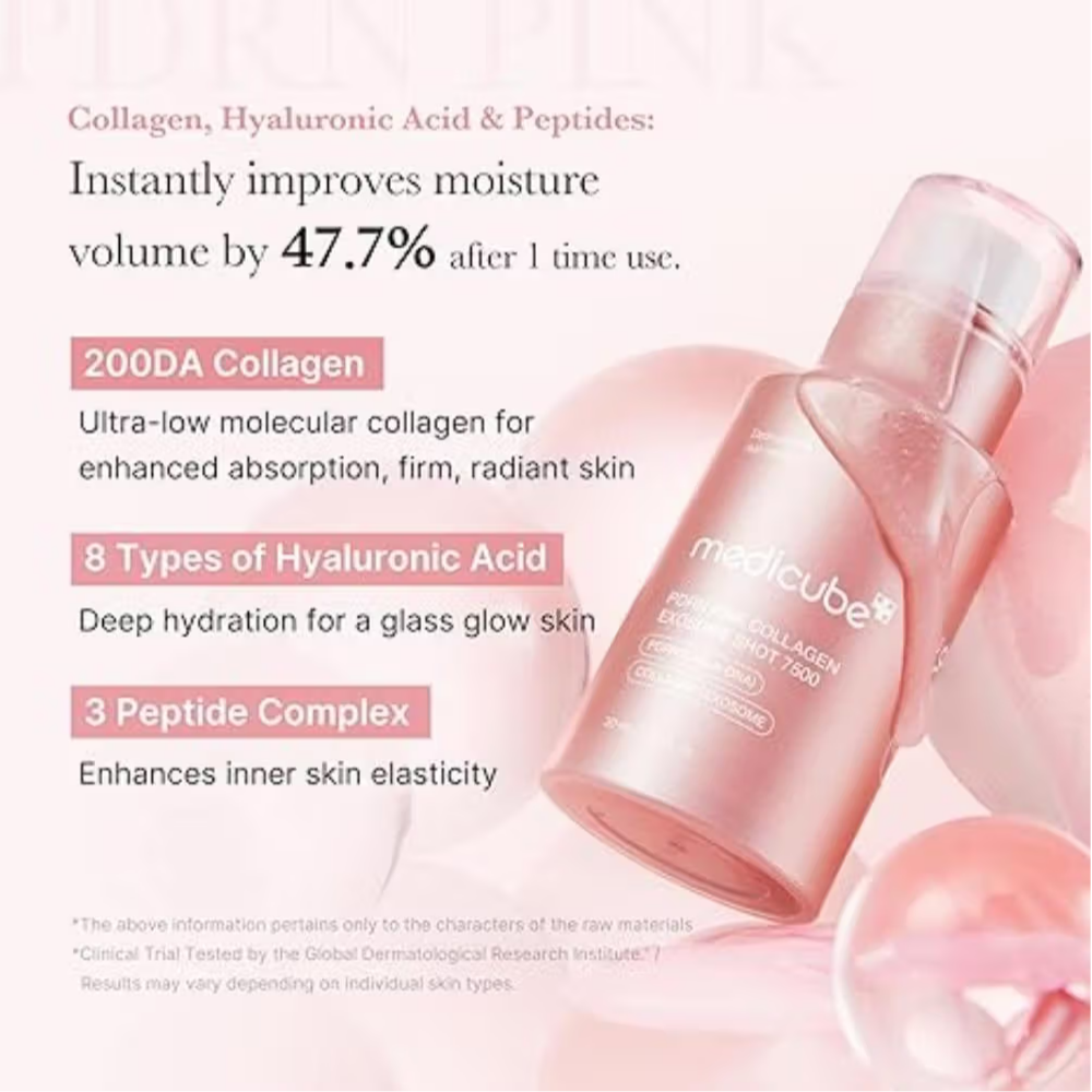 Medicube PDRN Pink Collagen Exosome Shot 7500 Serum