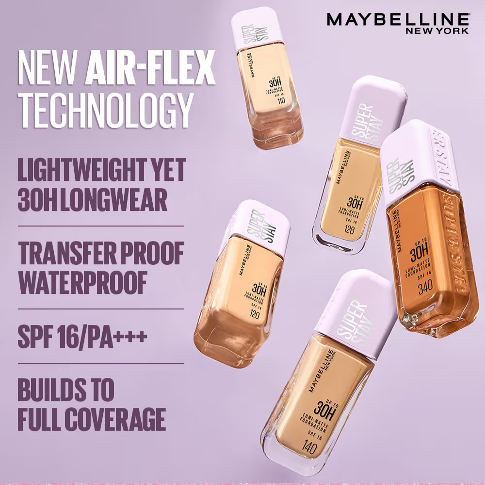 Maybelline New York Super Stay Lumi-Matte Foundation