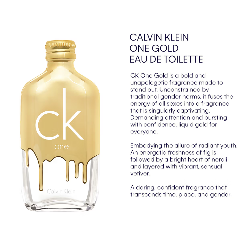 Calvin Klein CK One Gold Eau De Toilette Spray