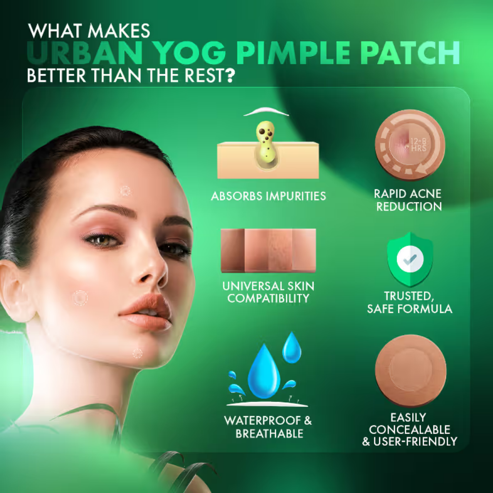 UrbanYog Acne Pimple Patch Invisible Facial Stickers Cover