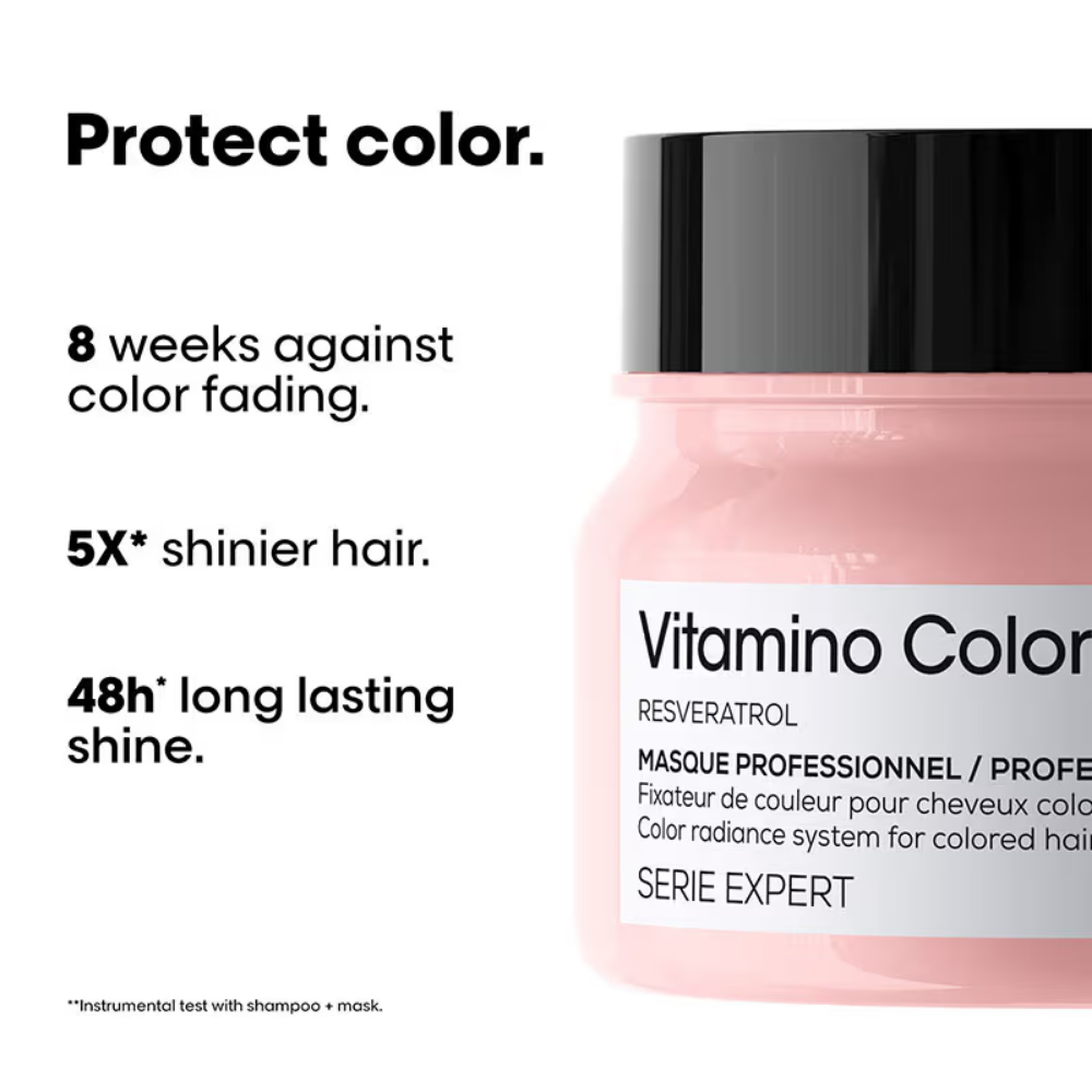 L'Oréal Professionnel Vitamino Color Shampoo & Hair Mask, Serie Expert