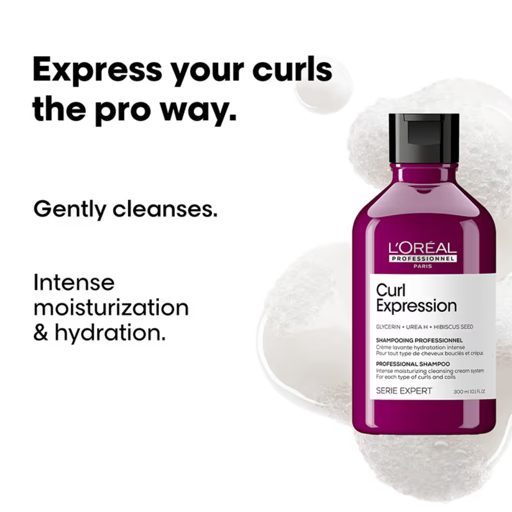 L'Oréal Professionnel Curl Expression Sulfate-Free Shampoo for Intense moisturizing & hydration