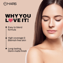 MARS SPF50 PA++++ High Coverage Liquid Foundation