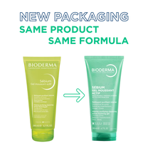 Bioderma Sebium Gel Moussant Actif Cleanser with Salicylic & Glycolic Acid for Acne Prone, Oily Skin