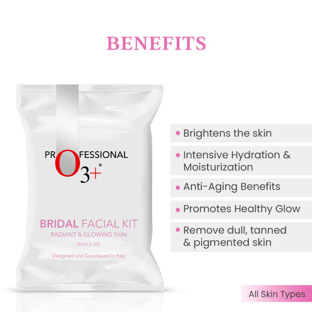 O3+ Bridal Radiant Facial Kit (Radiant & Glowing)