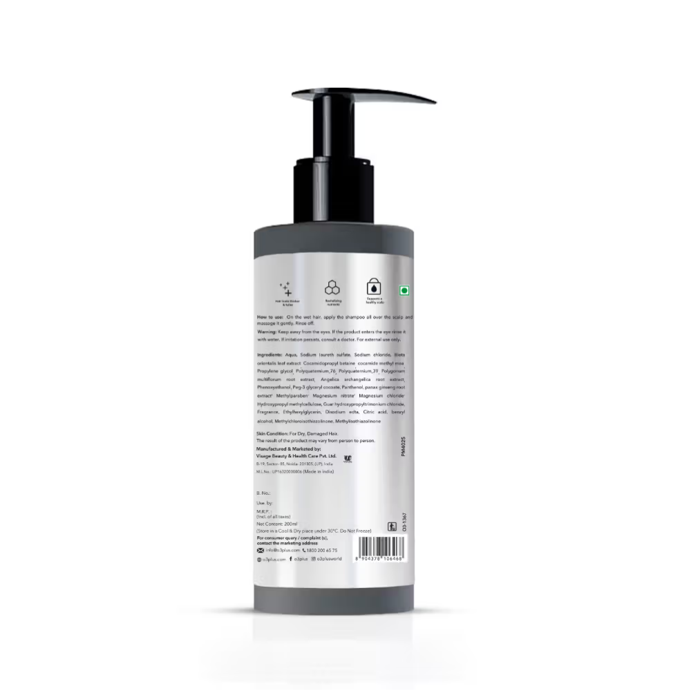 O3+ Women Densiderm Anti Hair Loss Shampoo For Dense Hair & Regrowth