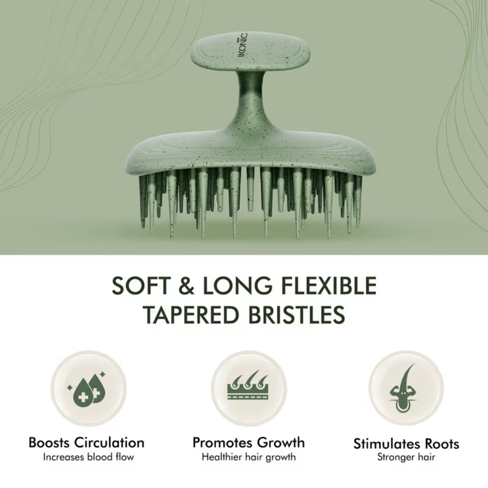 Ikonic Me Shampoo Brush IKM-2129 - Jade Green