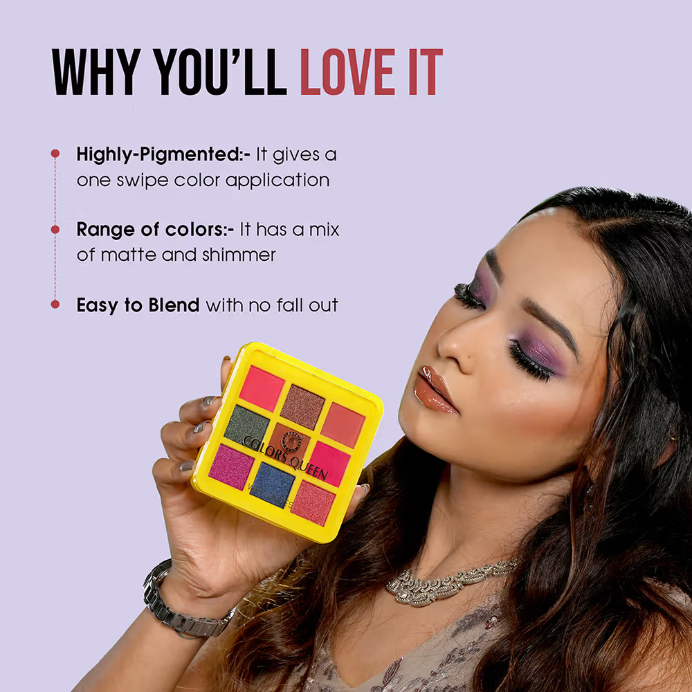 Colors Queen 9-in-1 Eyeshadow Palette