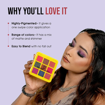 Colors Queen 9-in-1 Eyeshadow Palette