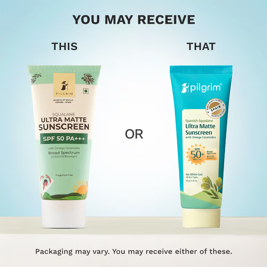 Pilgrim Ultra Matte Spf 50 Pa+++ Non-greasy & No White Cast Sunscreen