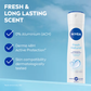 NIVEA Women Deodorant, Fresh Natural, Long Lasting Freshness & 48h Protection