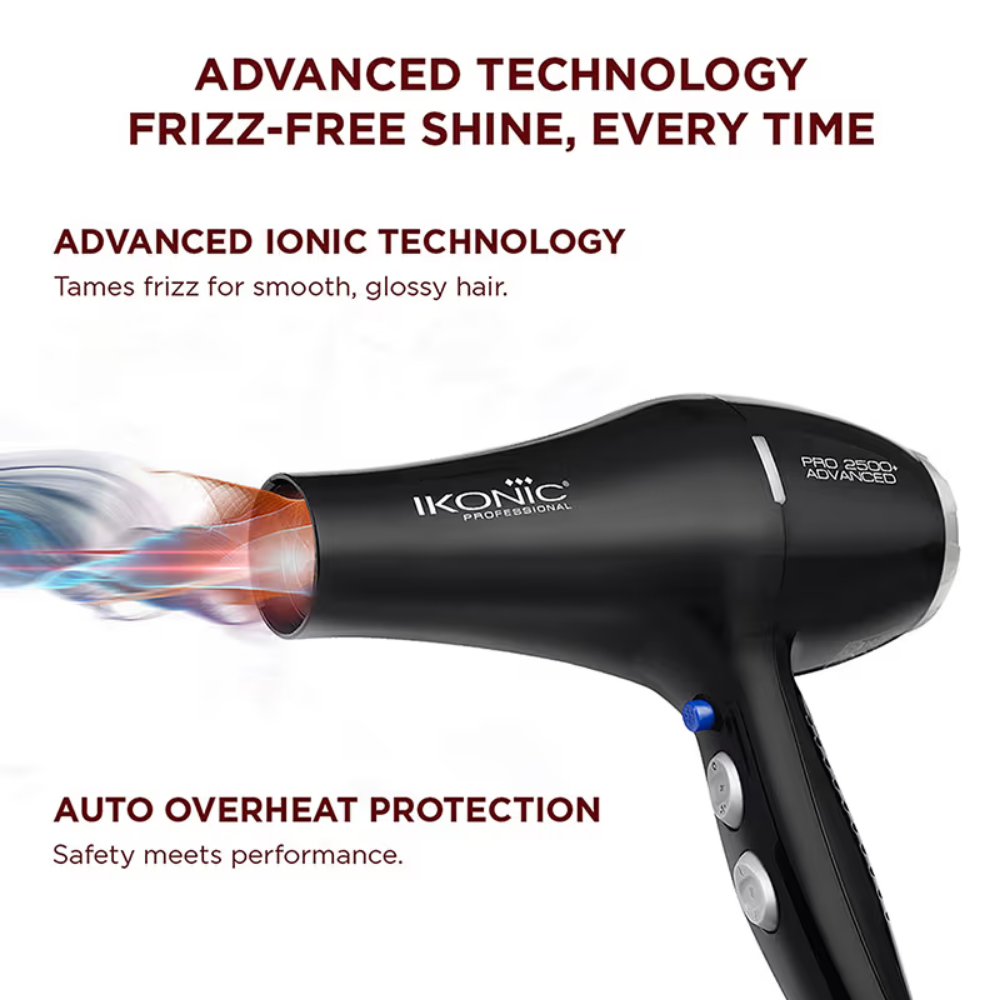 Ikonic Professional HD Pro 2500+ Advanced Hair Dryer
