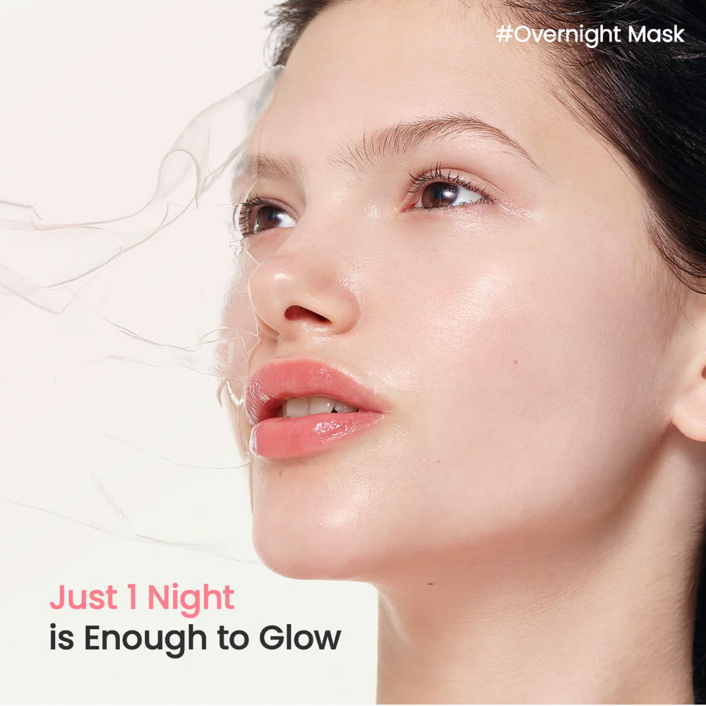 Biodance Bio-Collagen Real Deep Mask, Korean Anti-Aging Pore Care Overnight Sheet Mask - Pack of 4