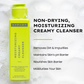 Hyphen Moisturizing Cream for Dry Skin 2% Ceramides + Polyglutamic Acid Gentle Cleanser