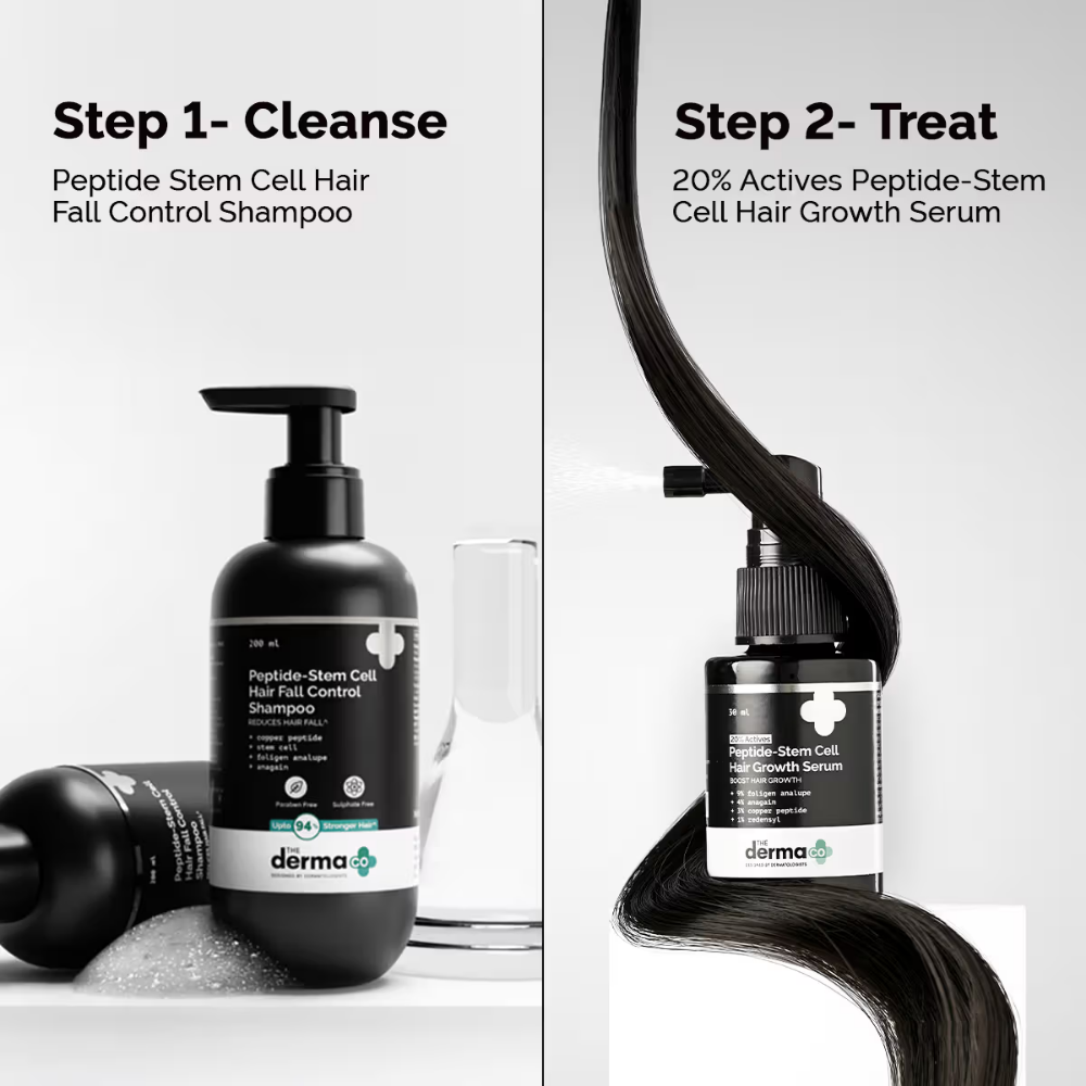 The Derma Co Peptide - Stem Cell Hair Care Combo
